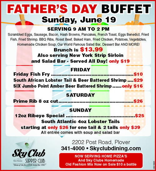 Father's Day at Sky Club